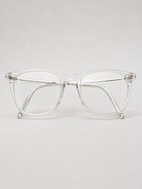 Rare Anglo American Mod 146 5220 Clear Eyeglass Frames England Vintage Collectib